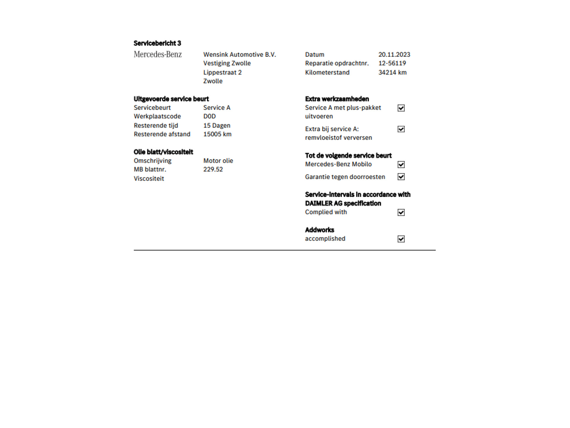 Mercedes-Benz E-klasse Cabrio 300 AMG Line